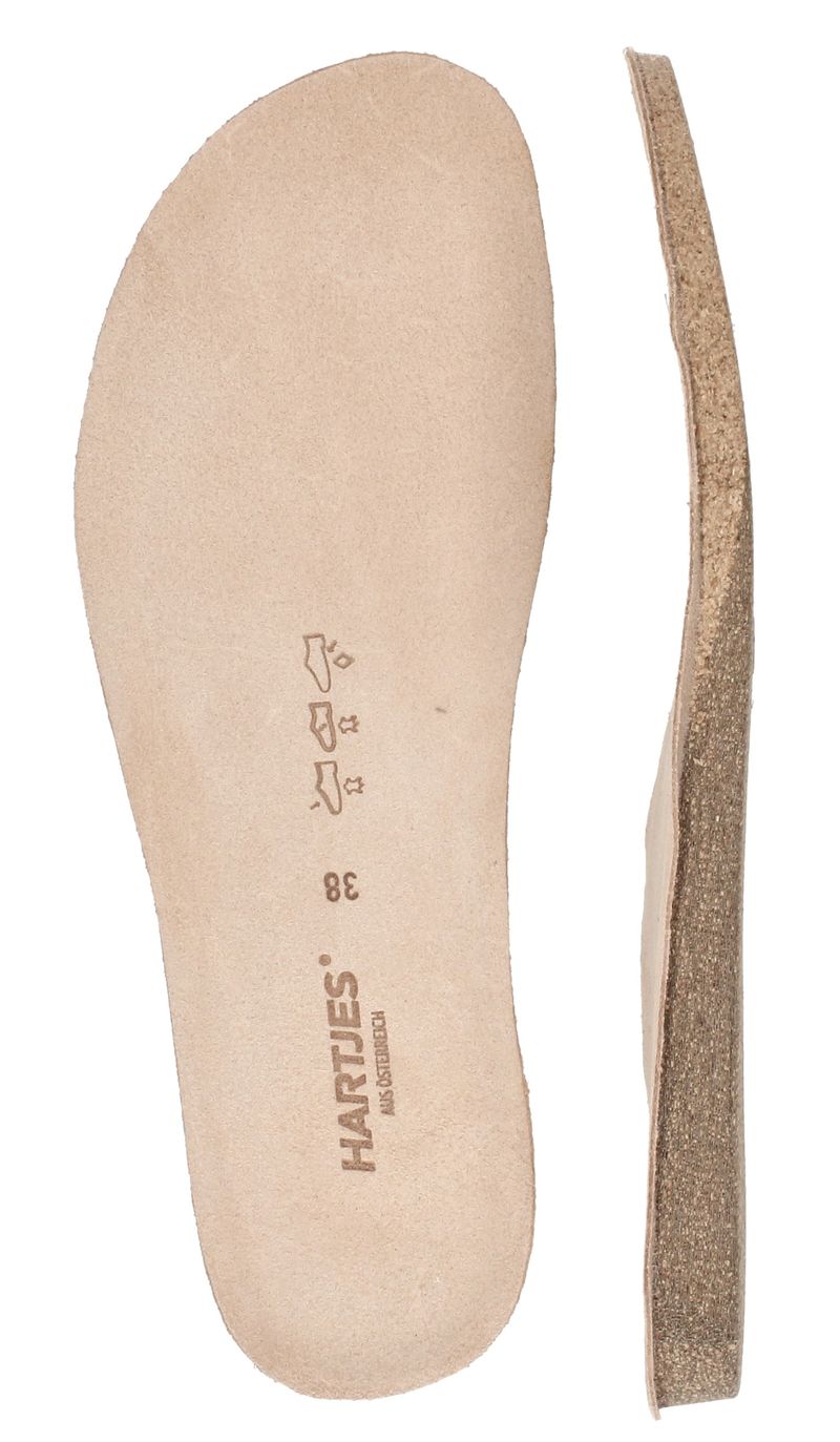 Hartjes Sandalen Taupe Dames