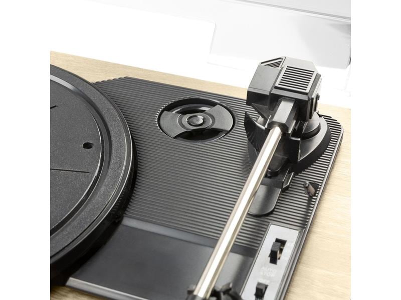 Fenton Plattenspieler RP161LW Hellbraun Retroplattenspieler mit Bluetooth