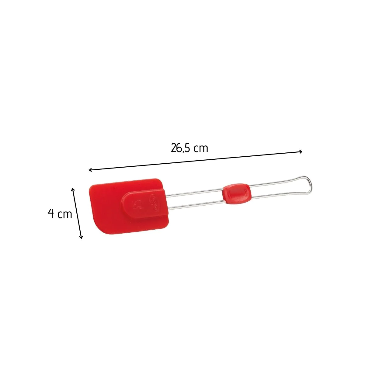 Spatule de pâtisserie en silicone 26,5 cm Dr.Oetker Flexxibel Love Dr.