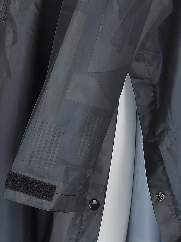 RAINKISS Regenjacke - Regenponcho Back to Black Art schwarz