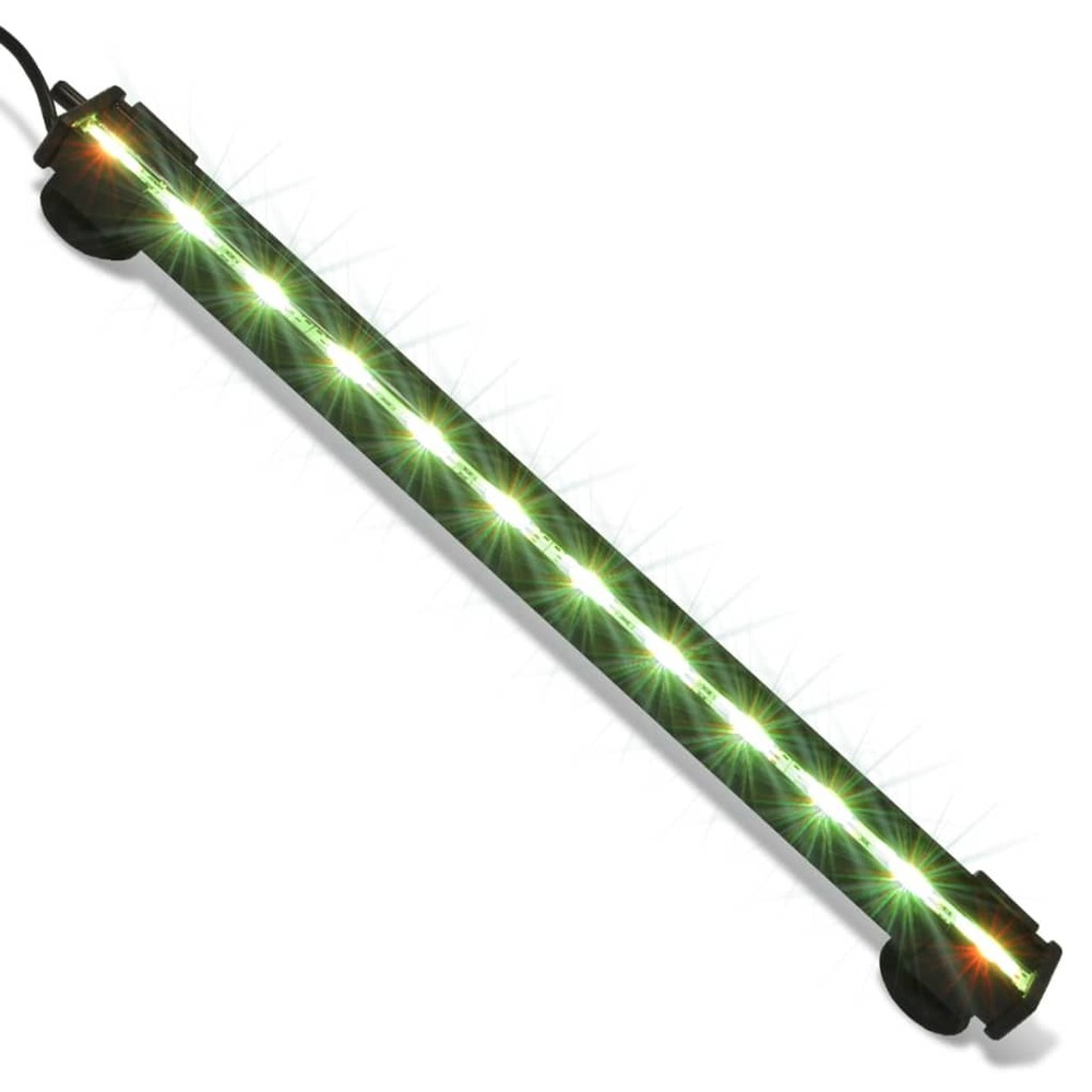 Lampe led rvb de bulles submersible d'aquarium 32 cm