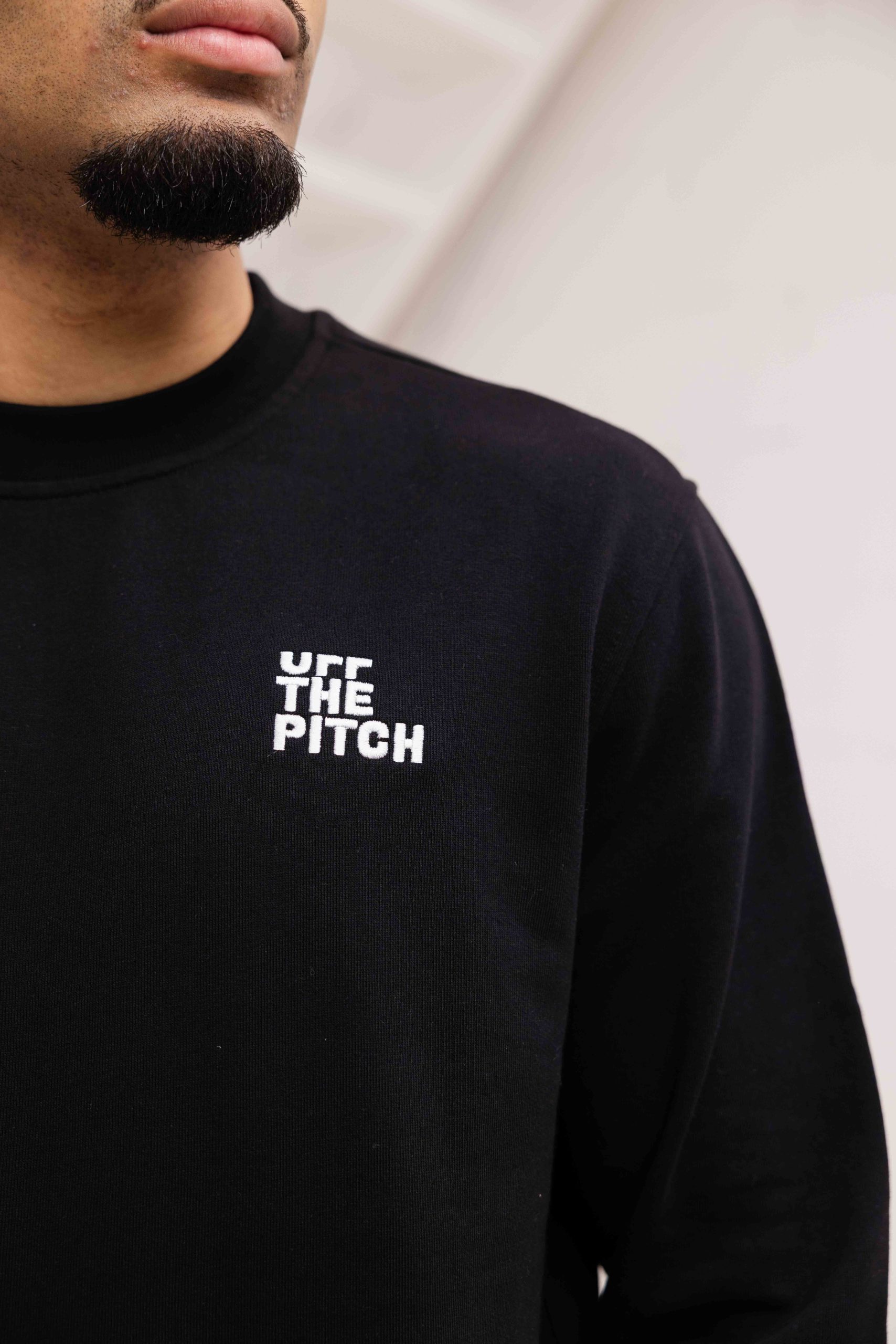 Off The Pitch Full Stop Sweater Heren Zwart