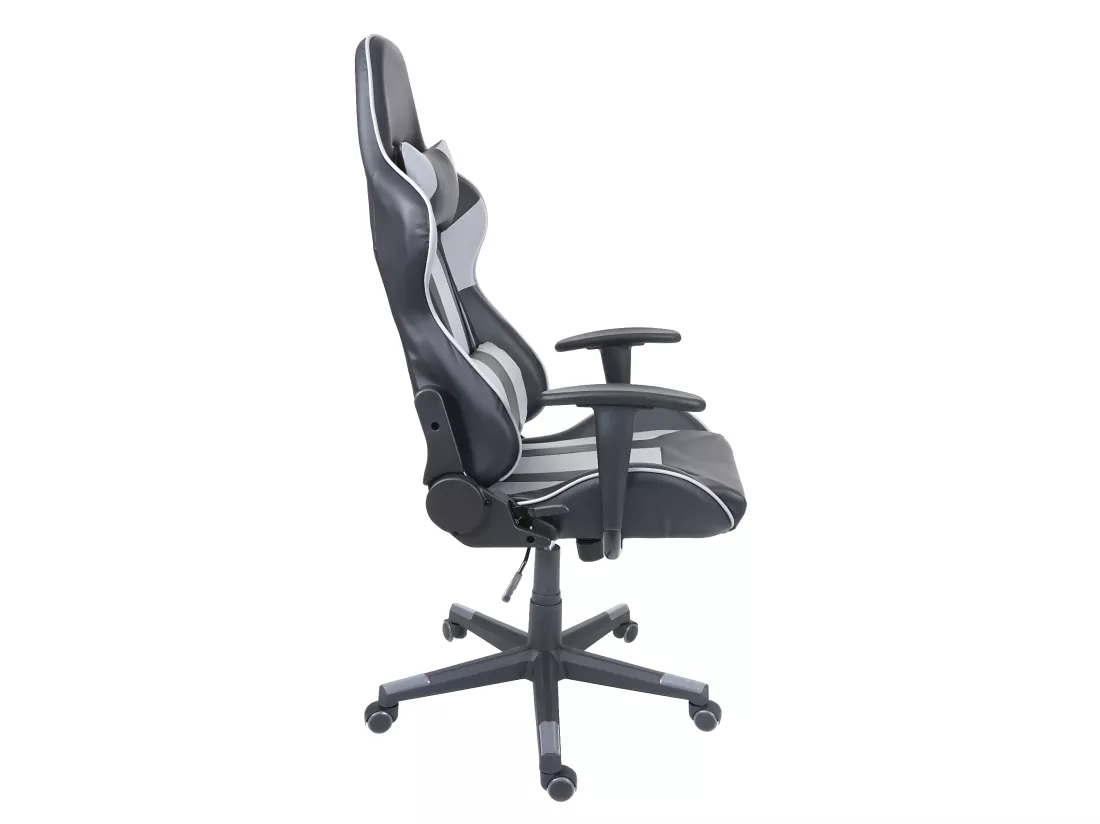 Chaise de bureau MCW-F84, noir/gris
