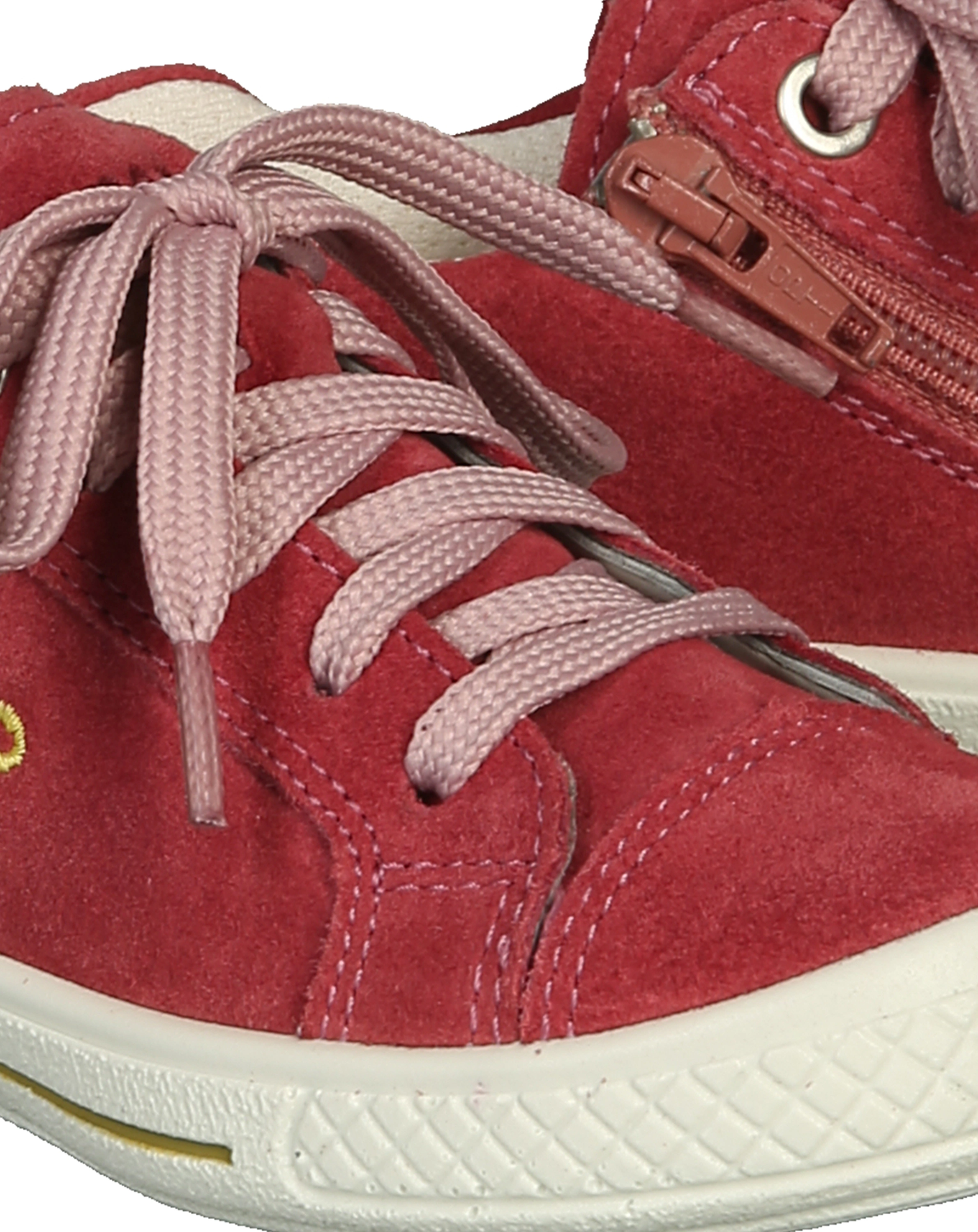 Schnürschuhe TENSY - BLUMEN in pink