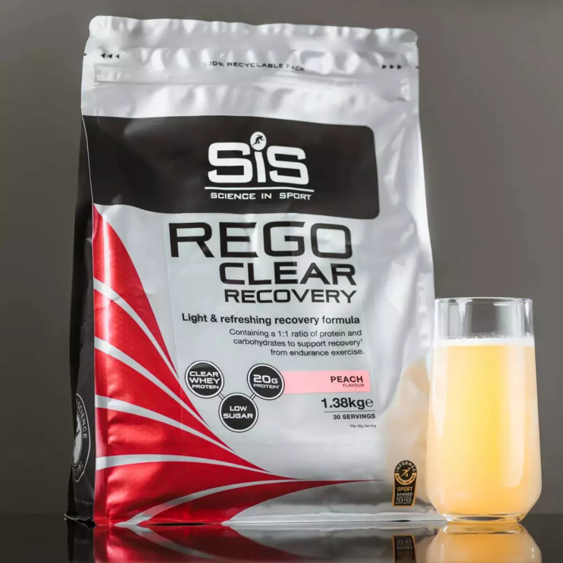 SiS REGO Clear Recovery 1380g Sportdrank