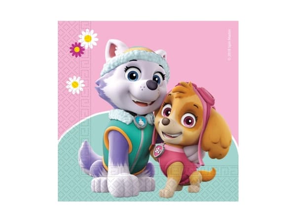 Paw Patrol Skye servietter