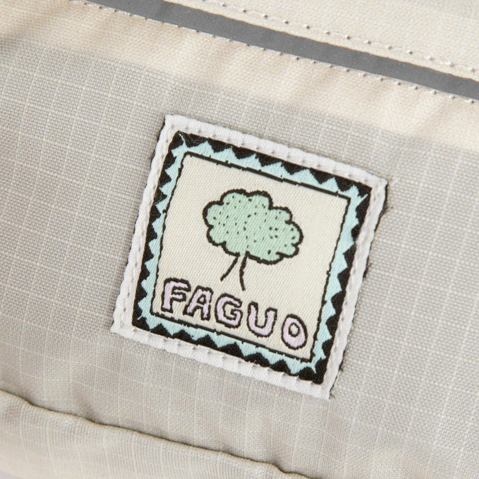 Banane écru vegan nylon recyclé - modèle banane mini