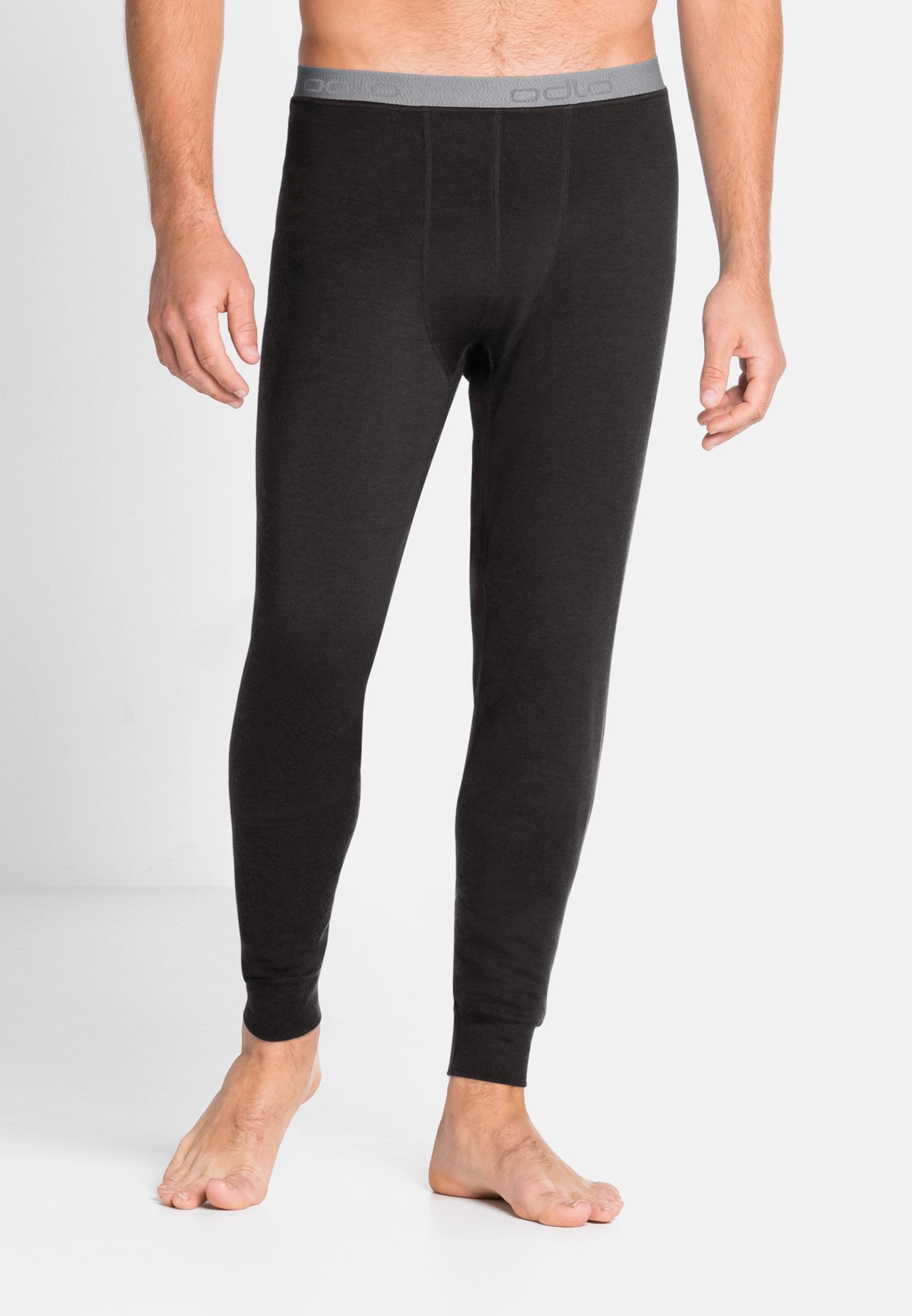 Natural Merino 200 Base layer Set in black - black