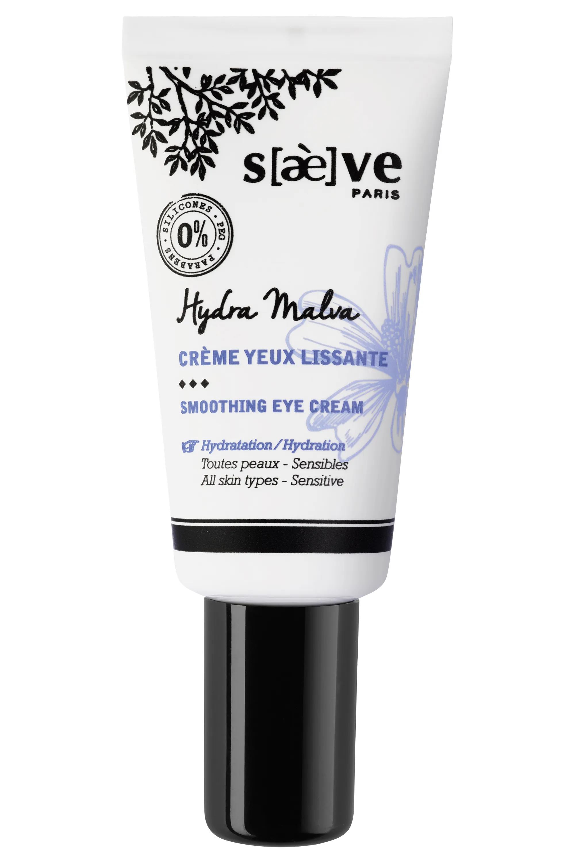 Saeve Crème yeux lissante Hydra Malva-15 ml