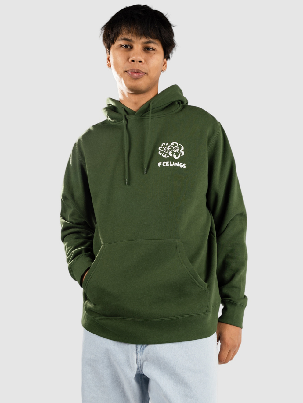 And Feelings Weight Hoodie black forest
