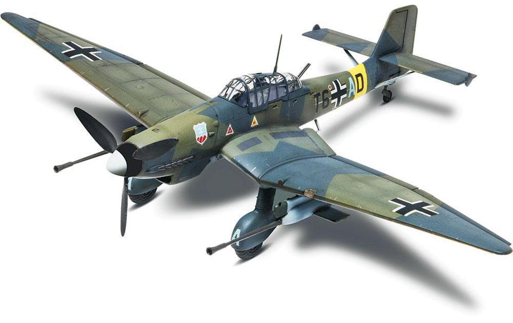 Bausatz Stuka Ju 87G-1 1:48Kunststoff Modellbausatz
