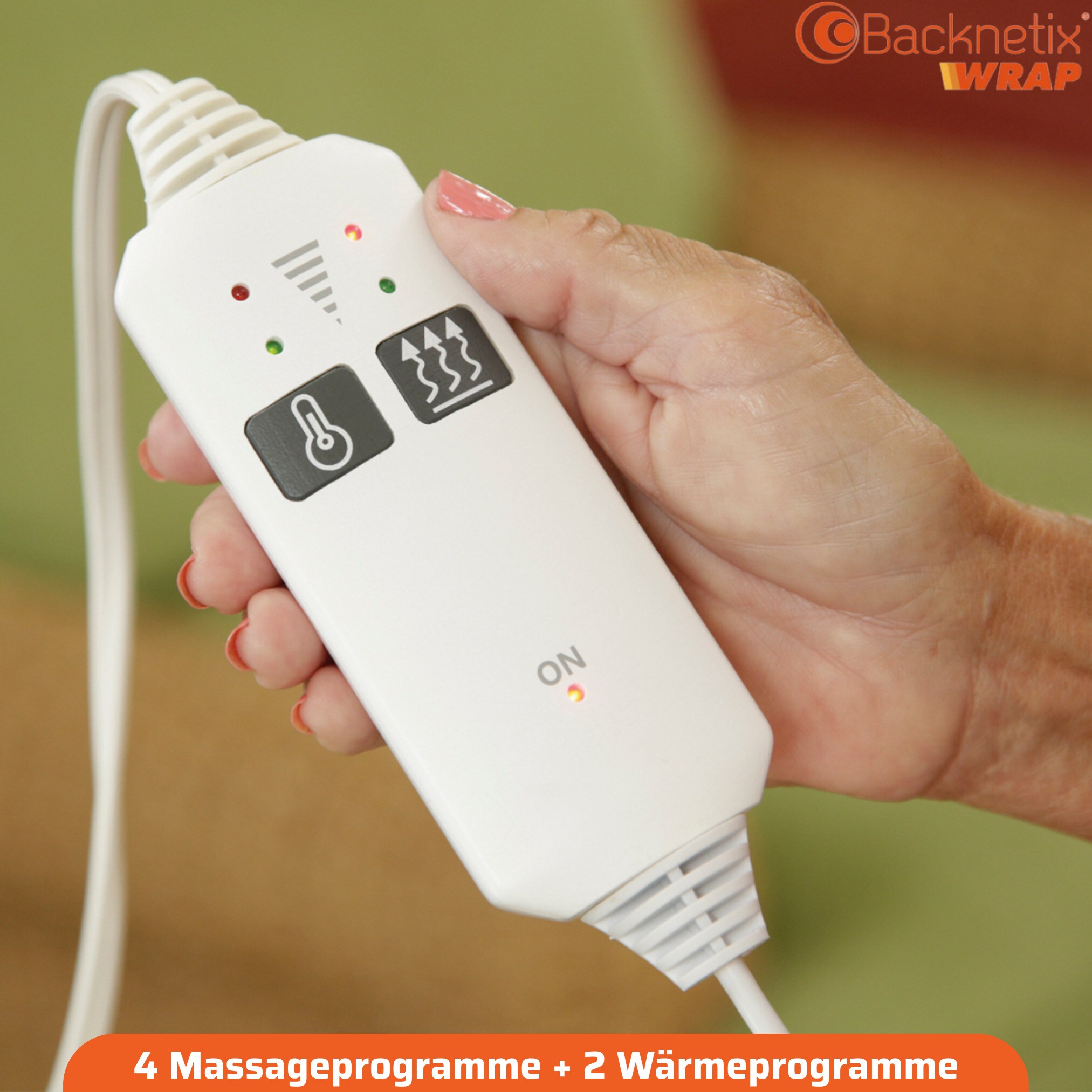 Best Direct® Heizdecke - Heizkissen Rücken mit Massage Backnetix Wrap
