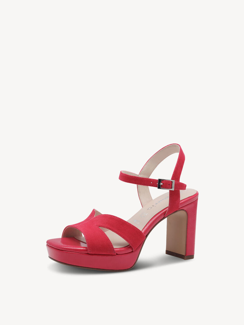 Leren Sandaaltje - pink