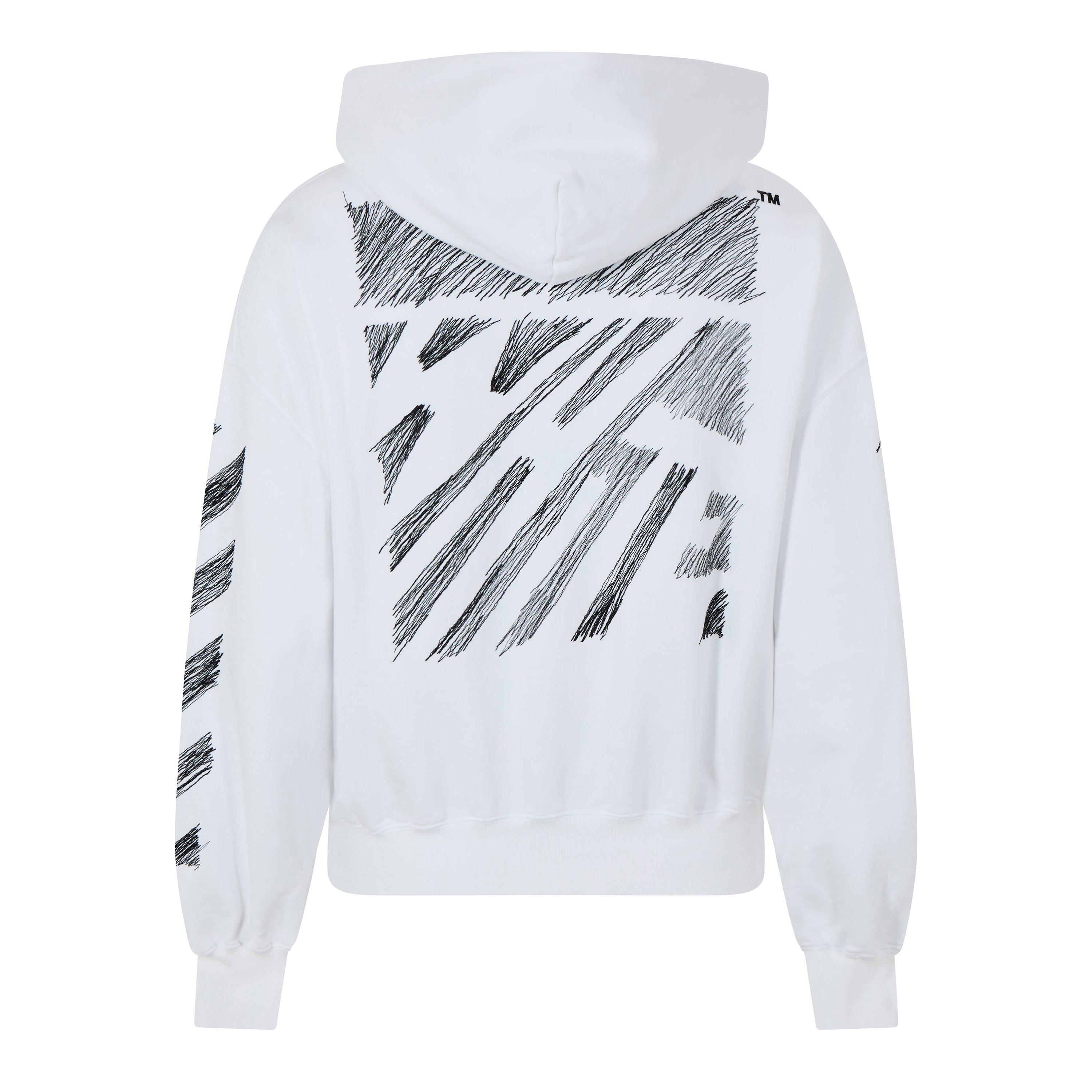 Off White Scribble Diag Hoodie