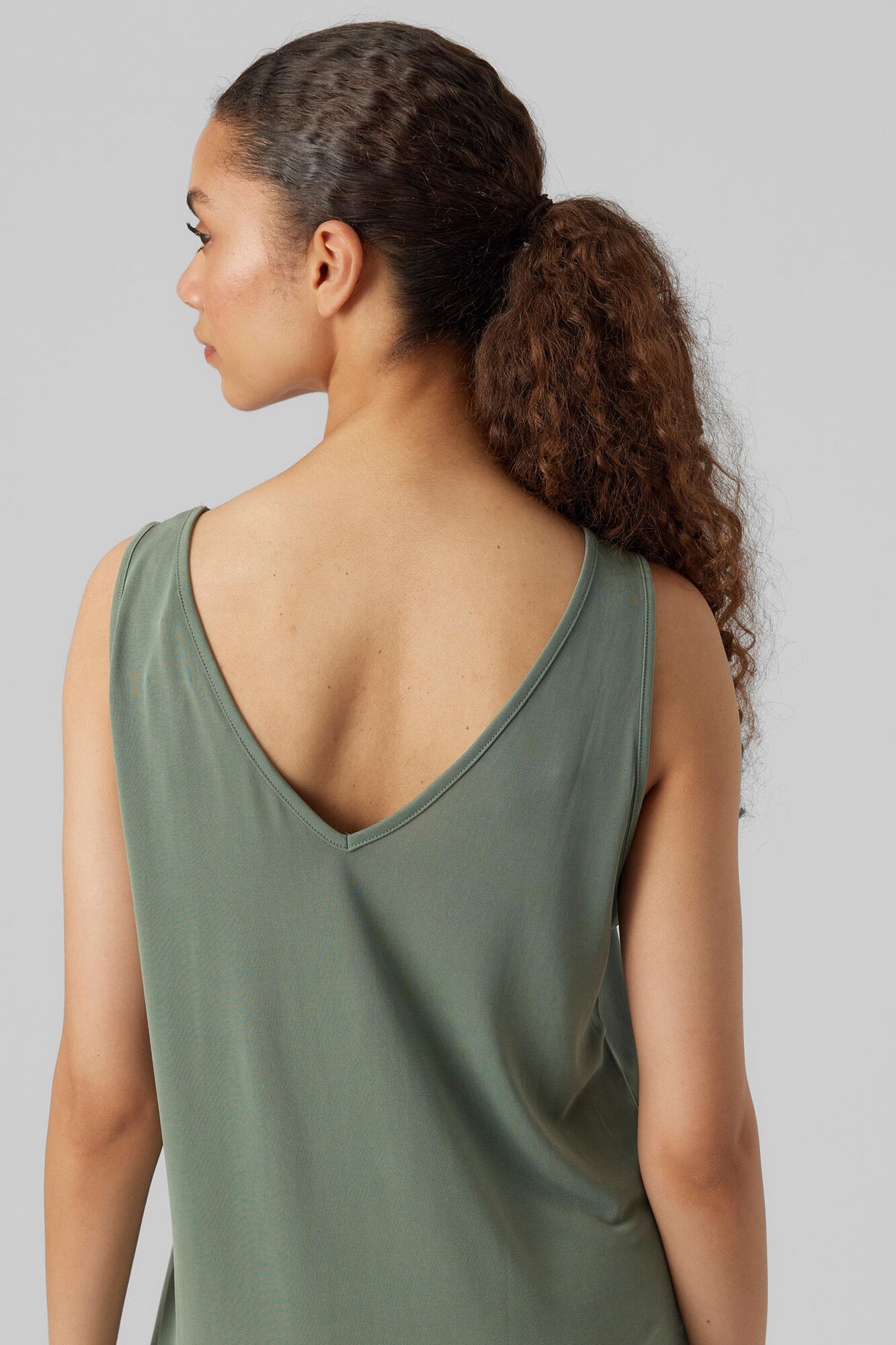 Vestido pullover - Verde