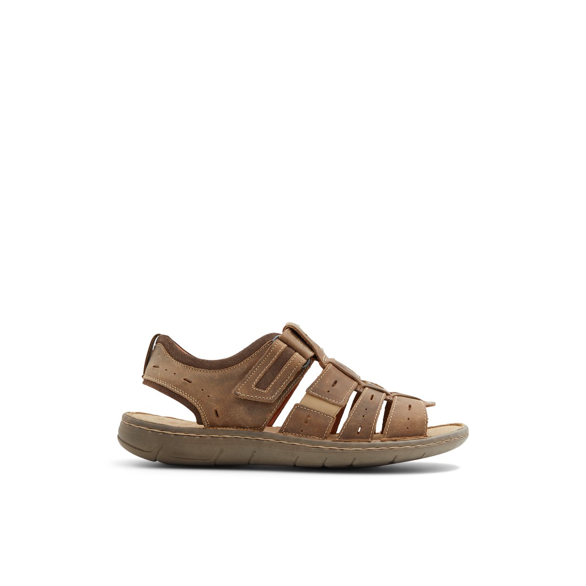 SOFT WALK-Toesen-Sandales à lanières - Talon plat - Beige