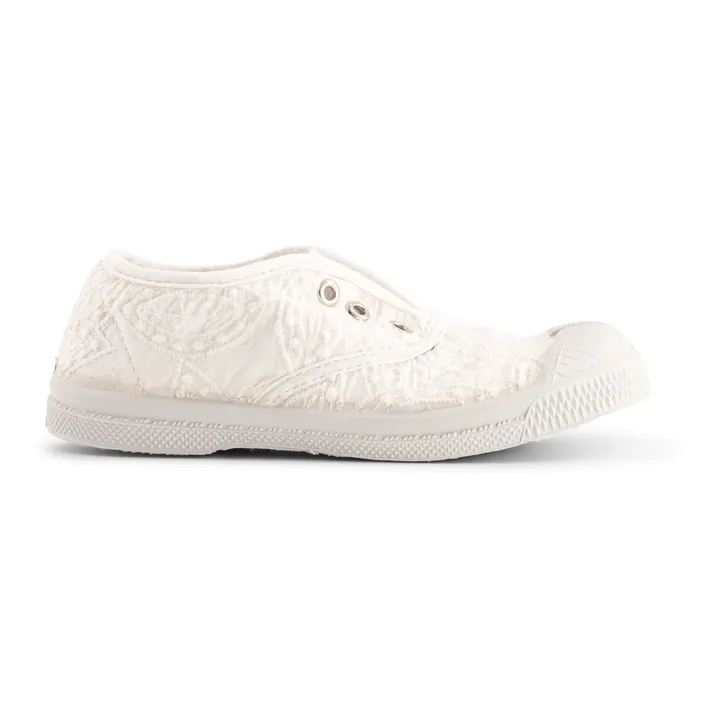 Bensimon Tennis Elly Broderie Anglaise | Blanc