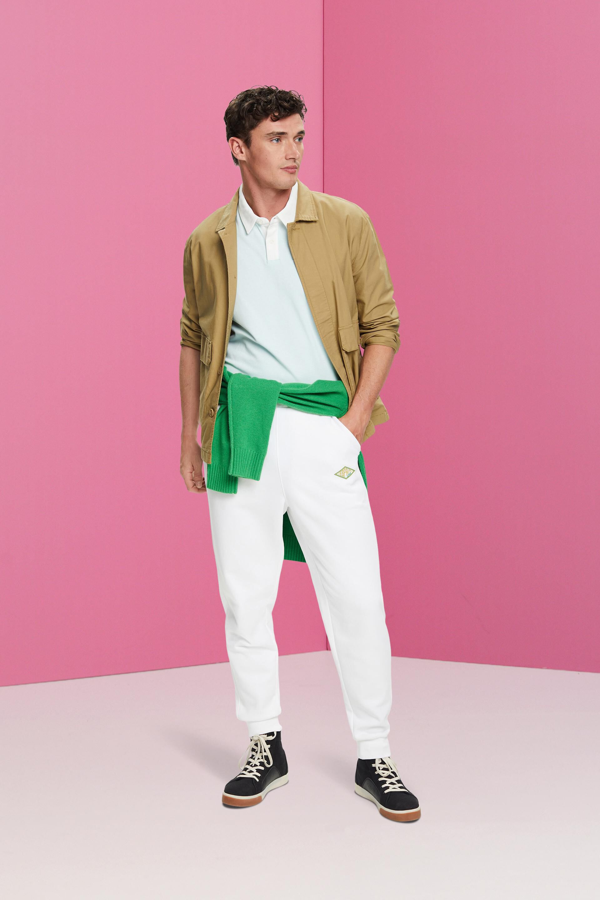 Polo en maille piquée de coton