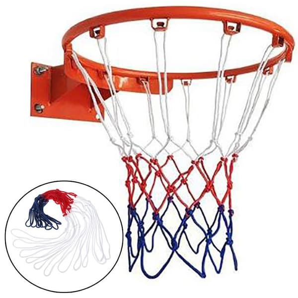 Nett til basketballkurv - nylon - flerfarget