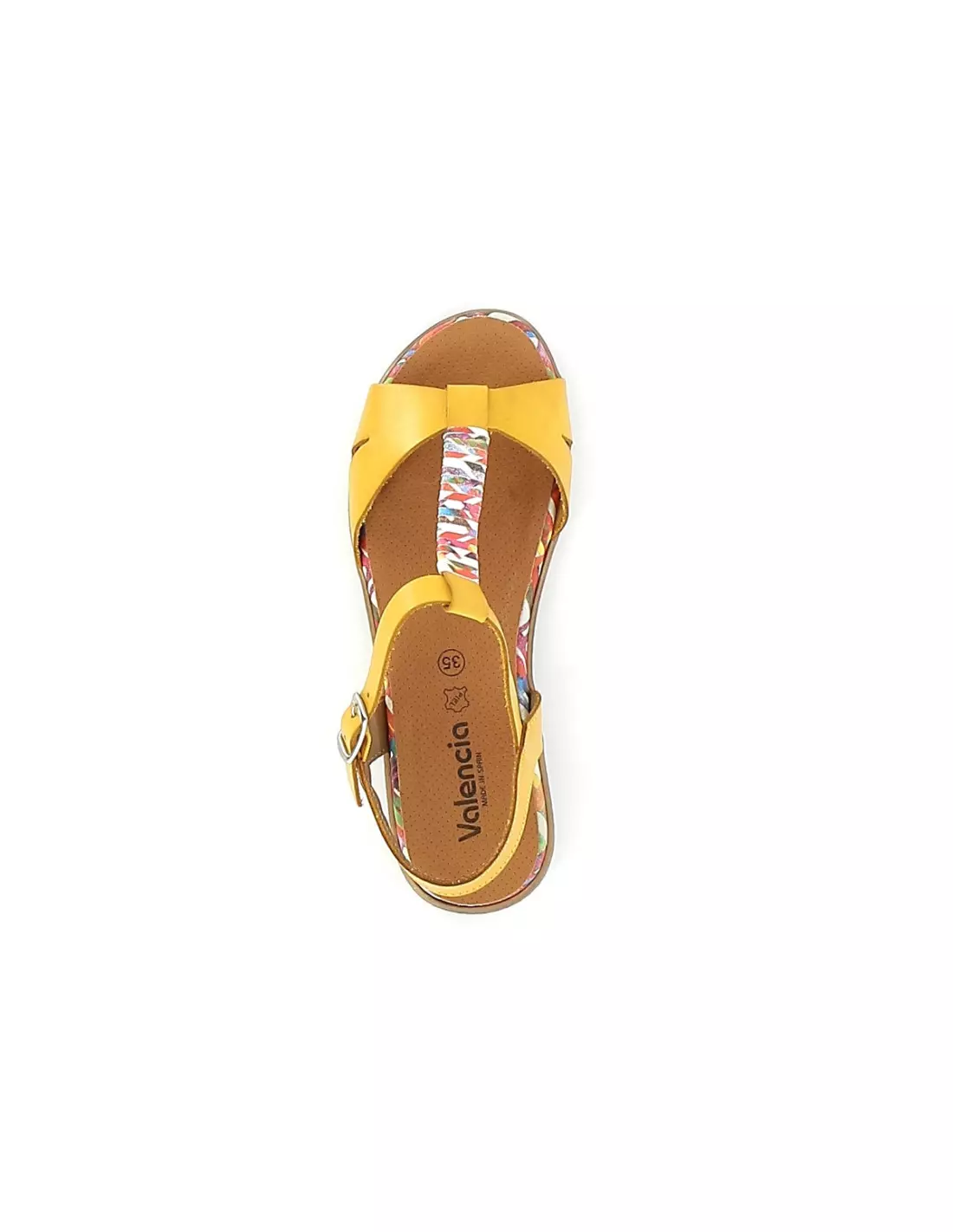 JORDANA RAMA 3423 AMANDAN AMARI - Sandales & nu-pieds Jaune
