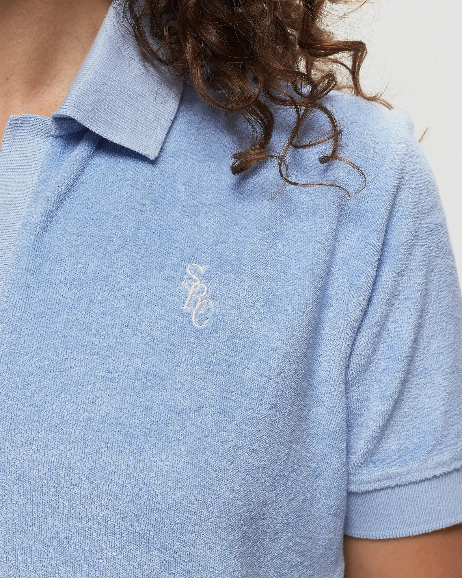 Sporty & Rich SRC Ss Terry Polo