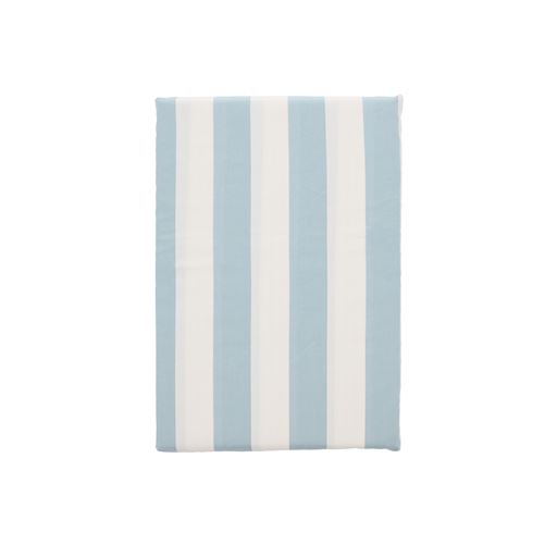 Södahl Organic Parallel Sengelinned, Linen Blue, 140x200 cm
