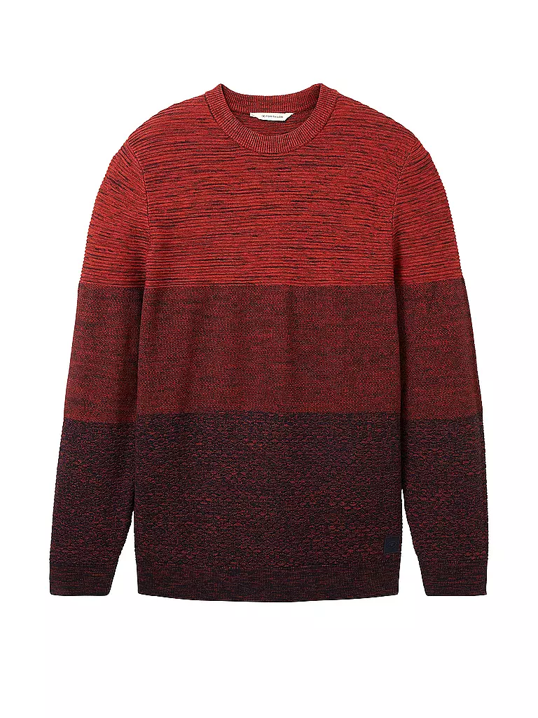 TOM TAILOR Pullover rot