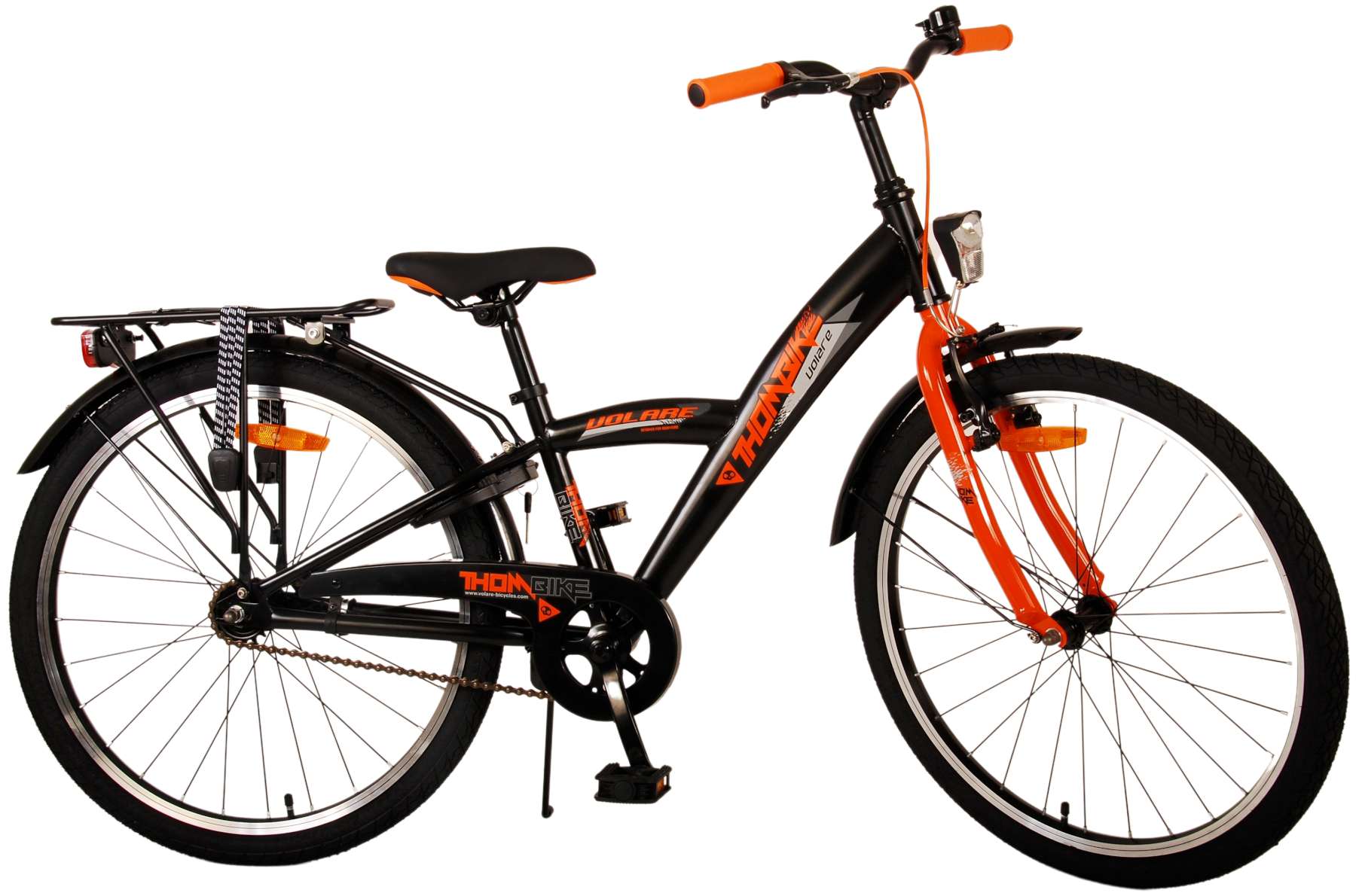 TPFSports Thombike Kinderfahrrad - Jungen - Rücktritt + Handbremse - 24 Zoll - Blau