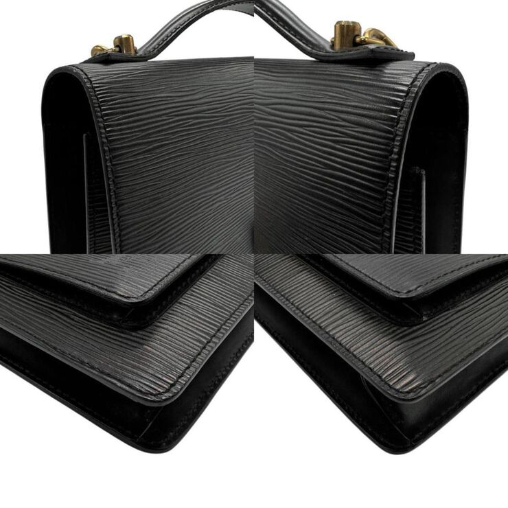 Louis Vuitton Vintage Louis Vuitton Monceau Black