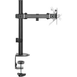 Bras support pour écran, longueur bras 376 mm, noir