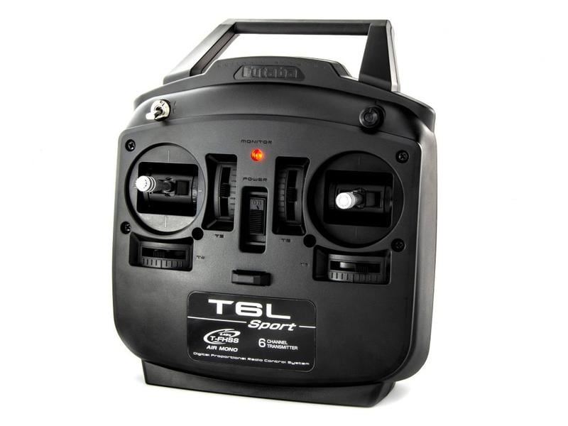 Futaba Fernsteuerung T6L Sport Mode 2 mit R3106GF 6-Kanal-Sender im 2.4-GHz-Band