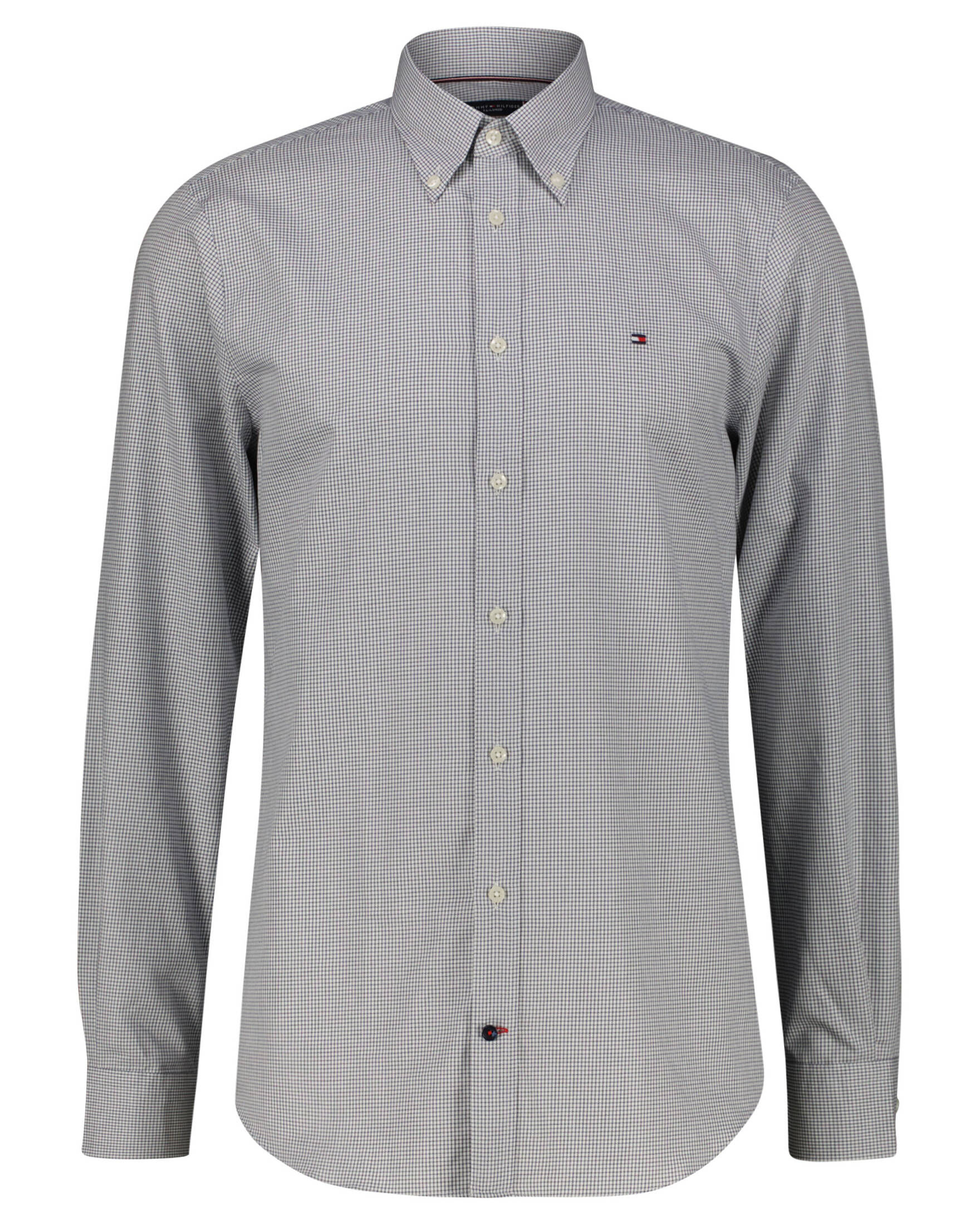 Tommy Hilfiger| Herren Hemd CL MINI CHECK SF SHIRT Slim Fit Langarm