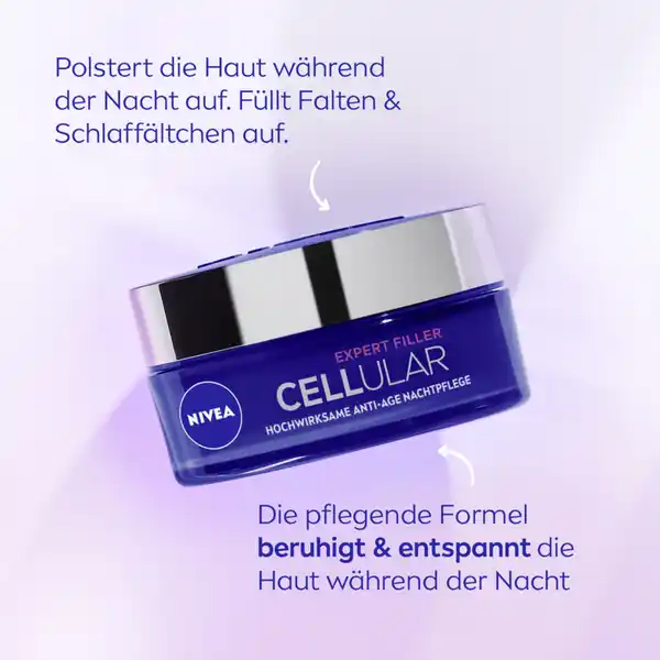 Cellular Expert Filler Hochwirksame Anti-Age Nachtpflege