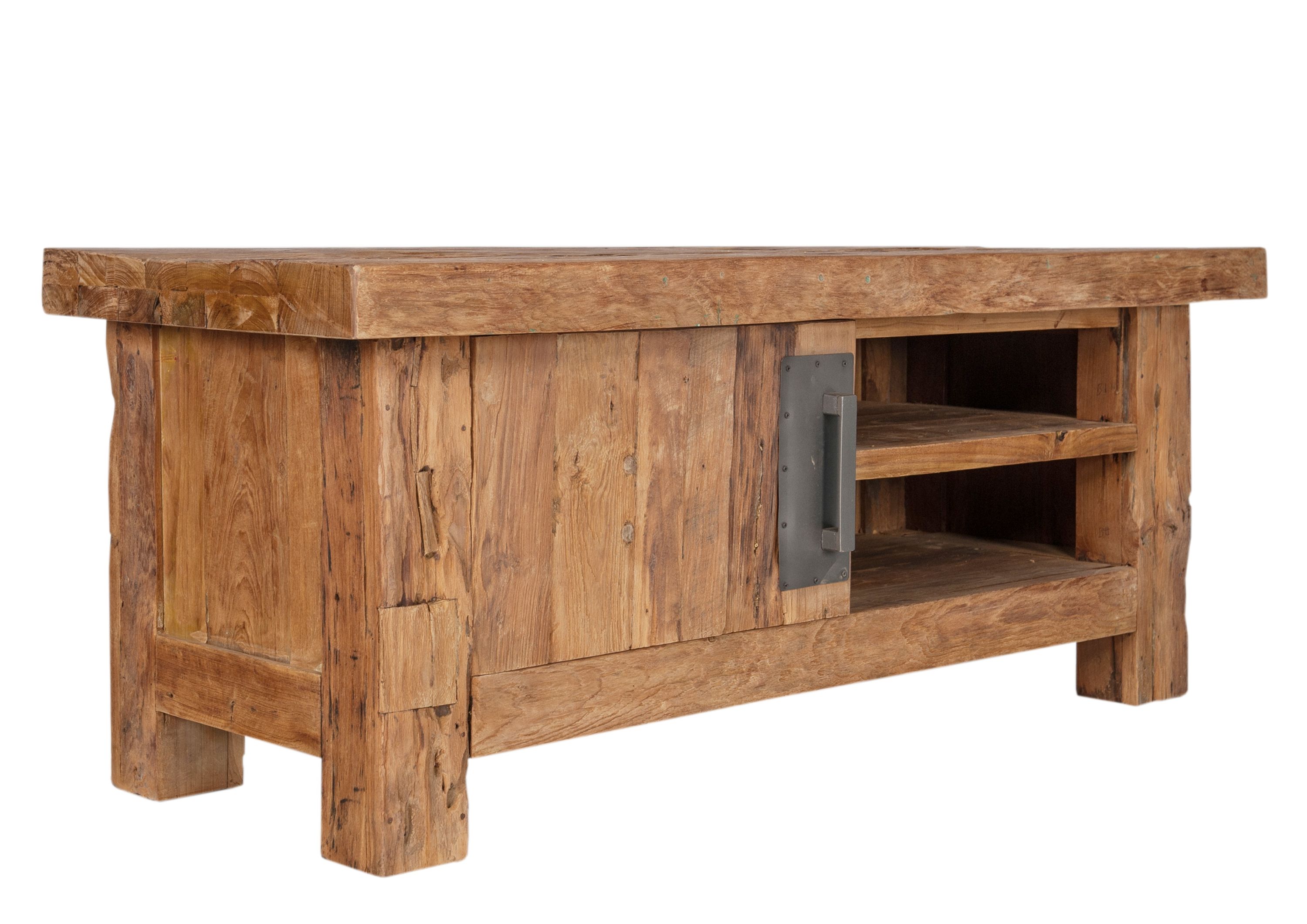 Lowboard Coral Teak Kommode Sideboard TV Fernseher Hifi Wohnzimmer Schrank