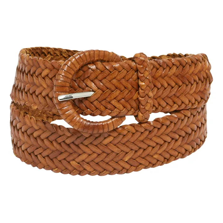 Dragon Diffusion Ceinture Tressée 4 cm | Camel