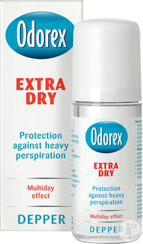 Odorex Extra Dry Depper Protection Contre Transpiration Excessive 50ml