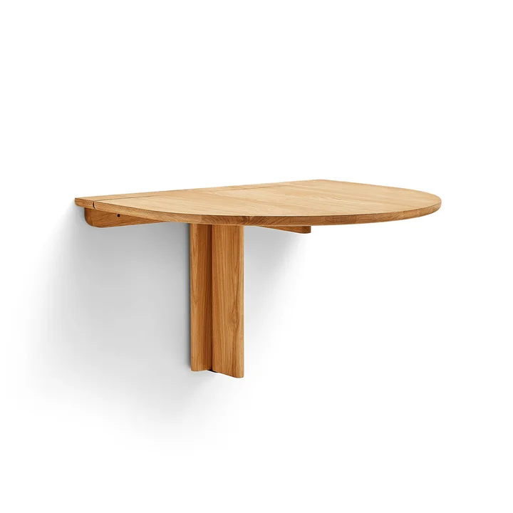 Form & Refine - Trefoil Wandtisch klappbar, Eiche