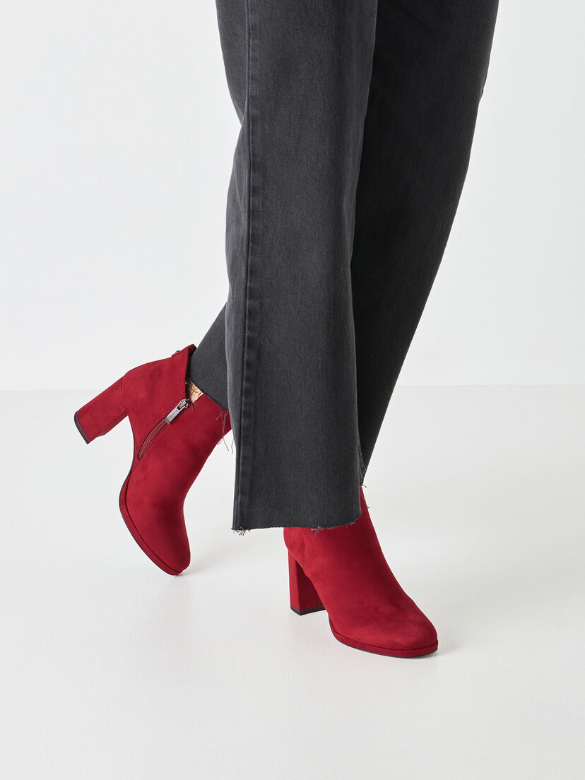 Enkellaarsje - rood