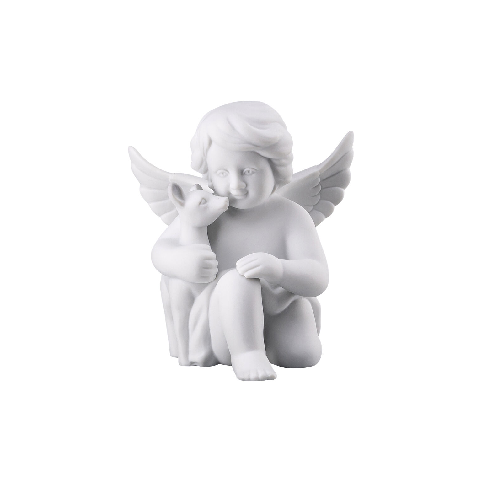 Angels Weiss matt Engel mit Bambi