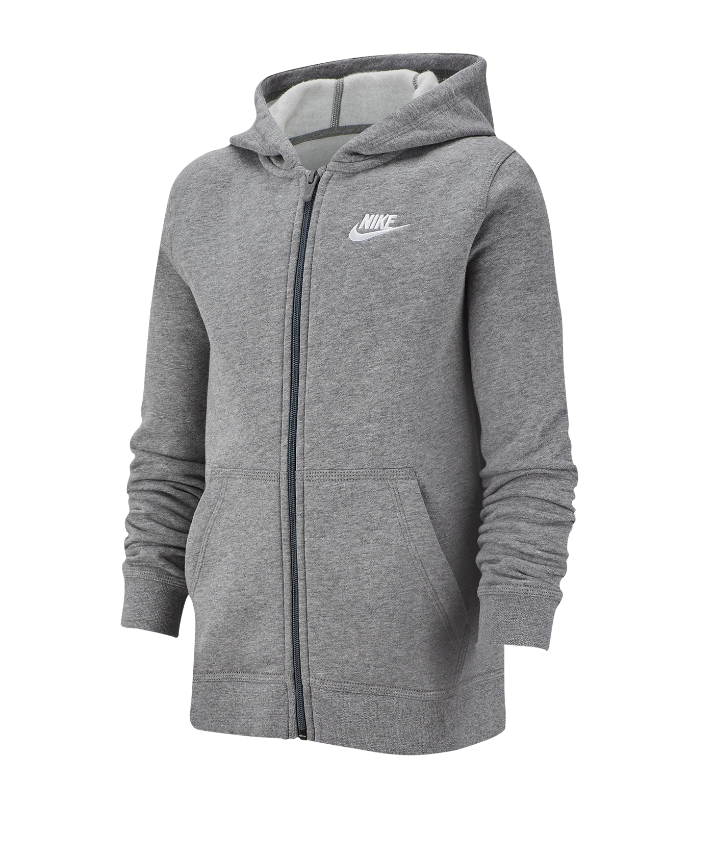 Nike Full-Zip Kapuzenjacke Kids Grau F091