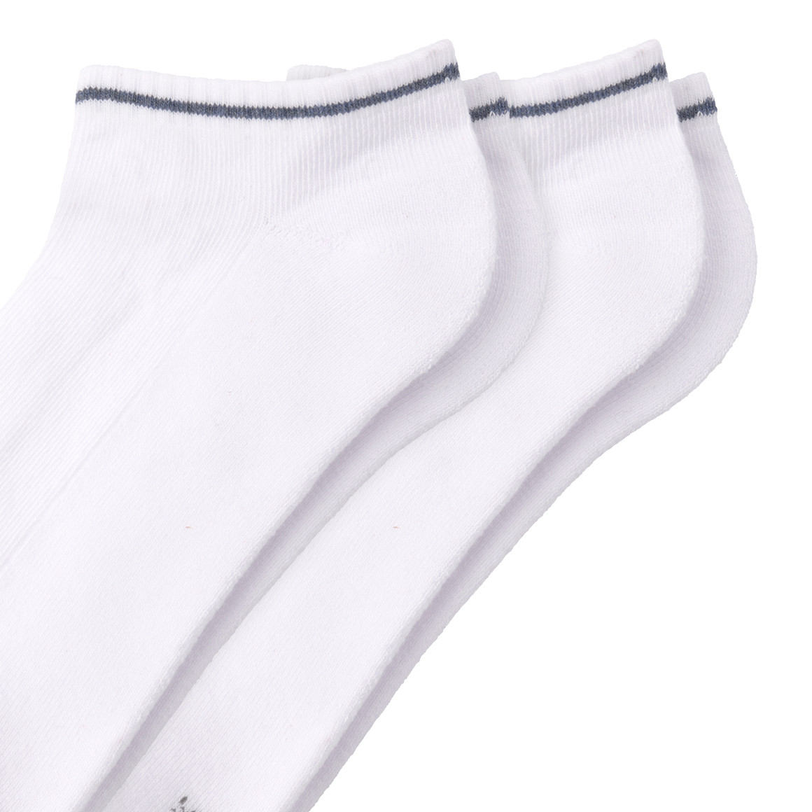 VanVaan 2 Paar Herren Trekking Sneaker-Socken im Set weiss