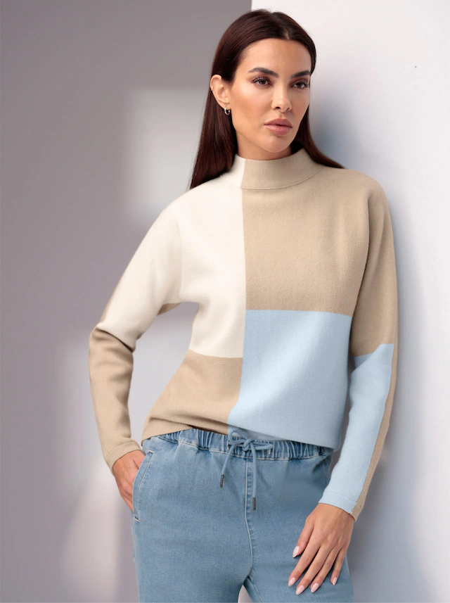 heine Stehkragenpullover »Pullover«