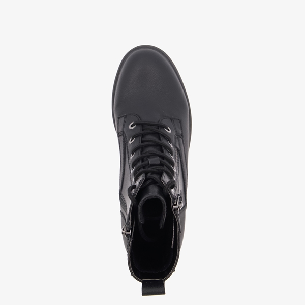 Tamaris dames veterboots zwart