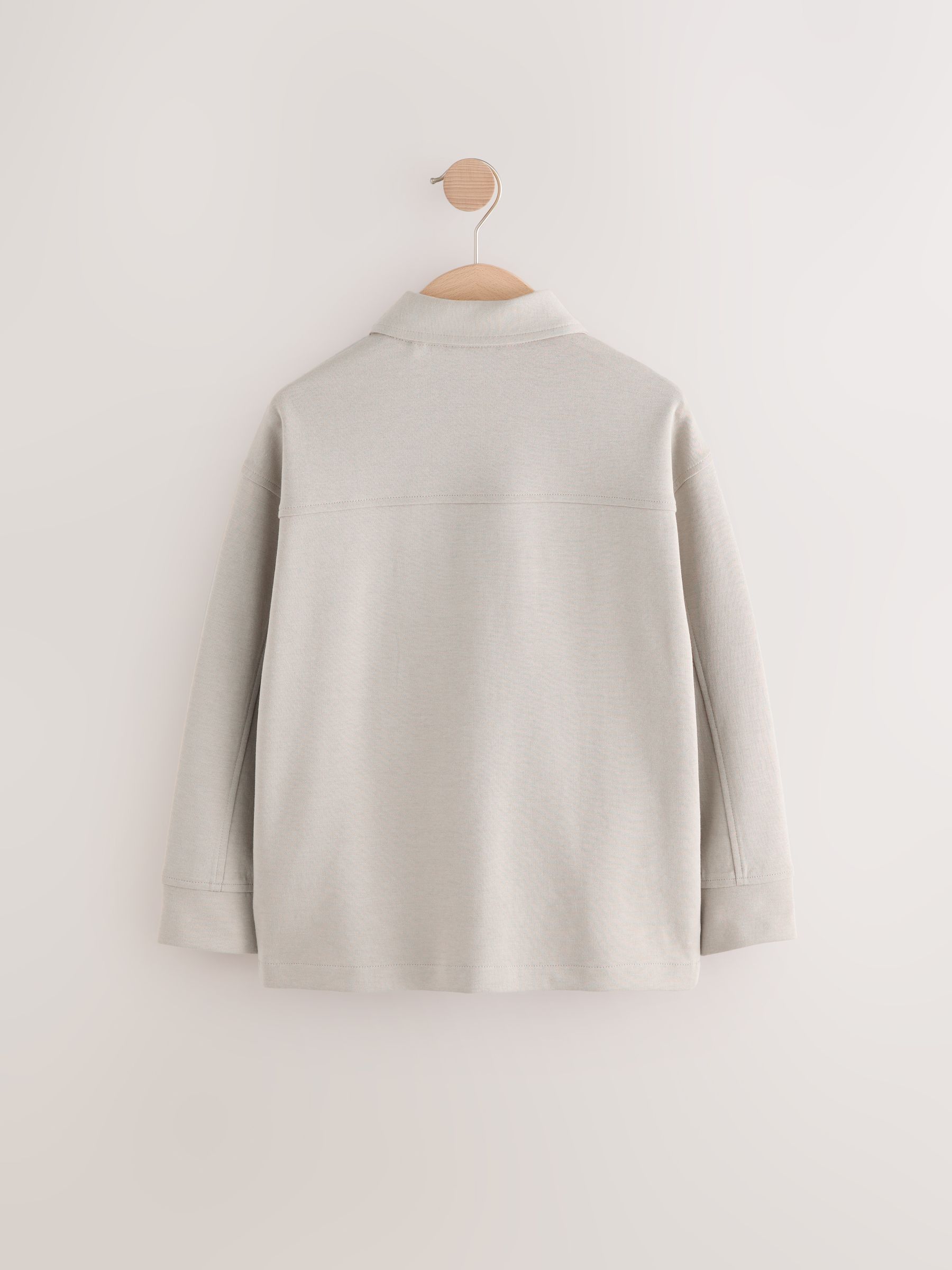 Pastelgeel - Modieus overshirt (3 - 16 jr)