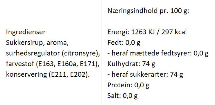 SMAGFULD by Almuegaarden Sirup med smag af syrlig rabarber Rød & hvid
