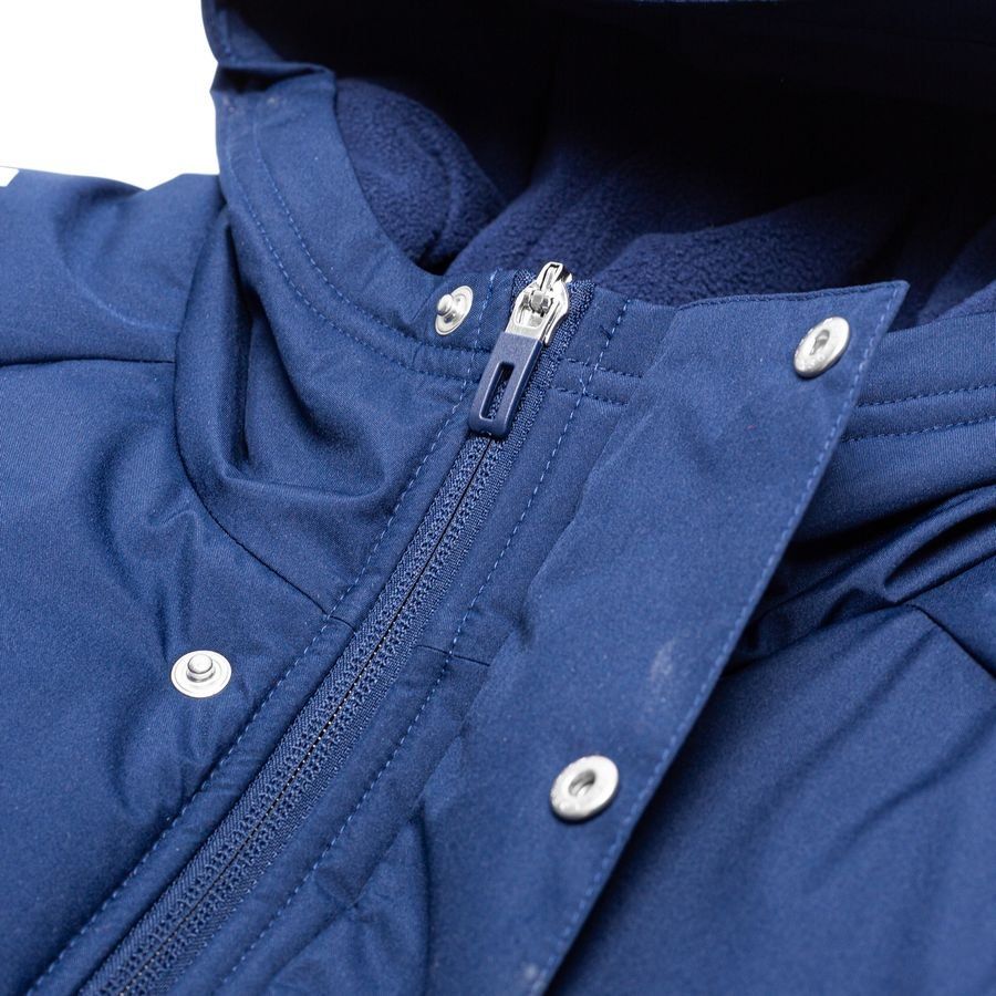 adidas Tiro 24 Parka Veste - Bleu Marine/Blanc