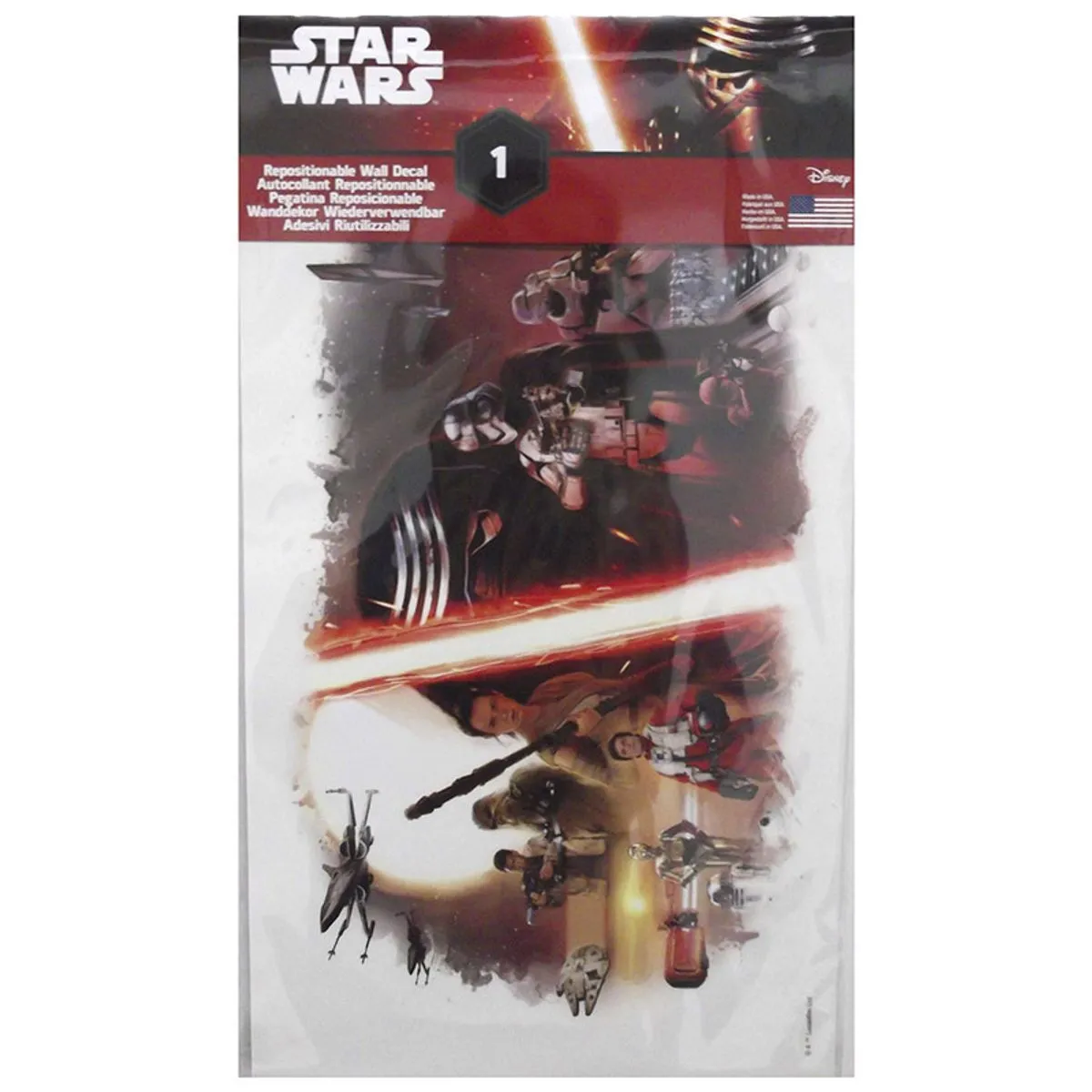 TheDecoFactory Star Wars Episode VII - Stickers géants