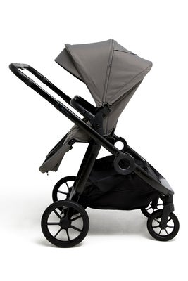 Beemoo Pro Twin 2 Søskenvogn, Mocha Grey