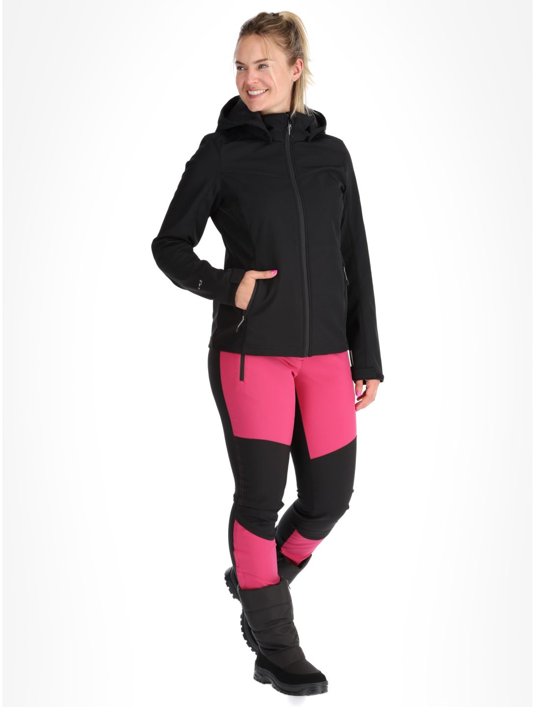 Brenham softshell ski-jas dames