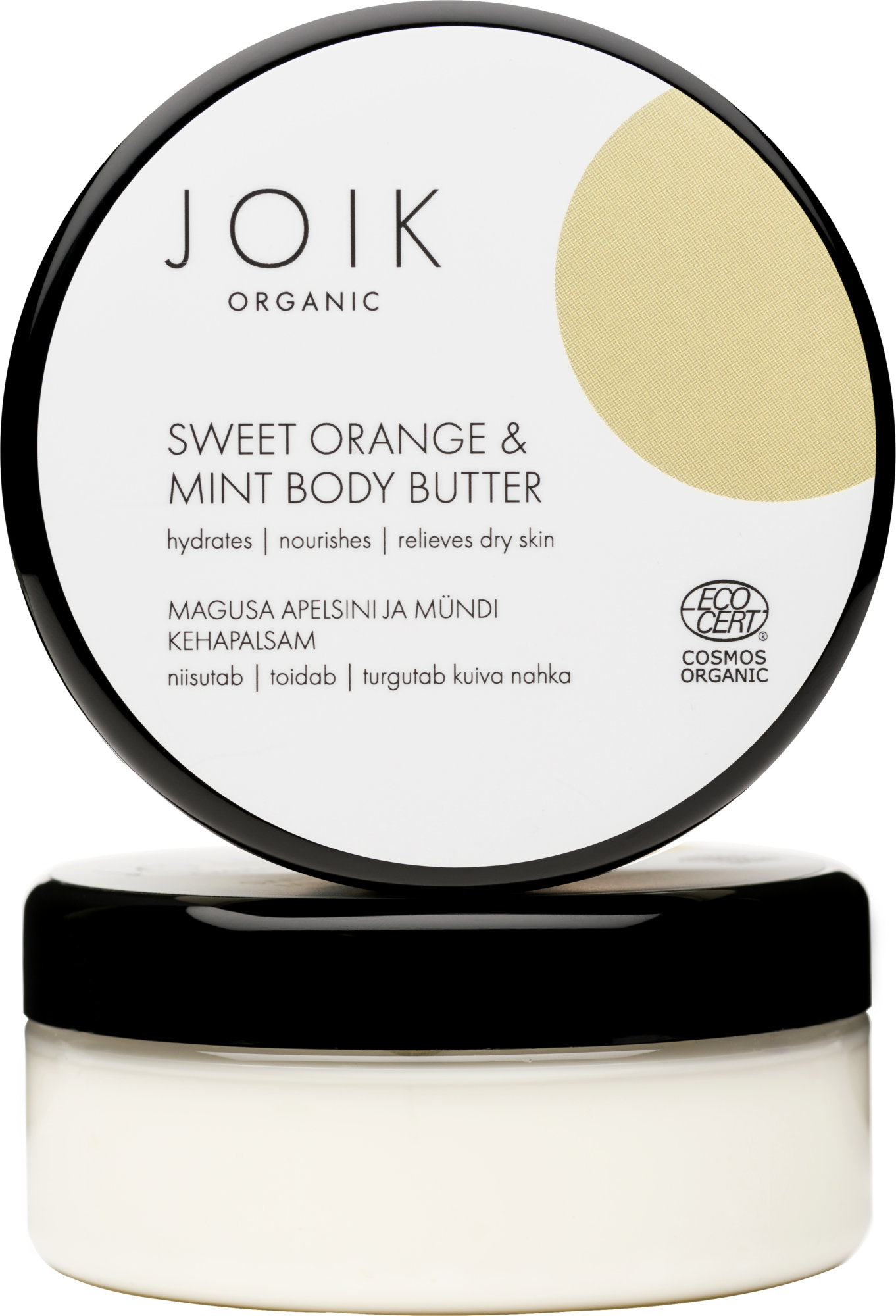 JOIK Organic  Sweet Orange & Mint Body Butter, 150 ml